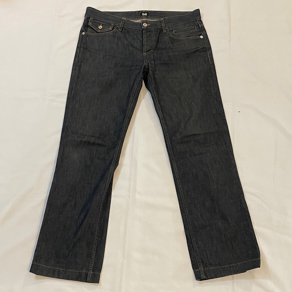 Dolce & Gabbana dark blue Straight Jeans for Men